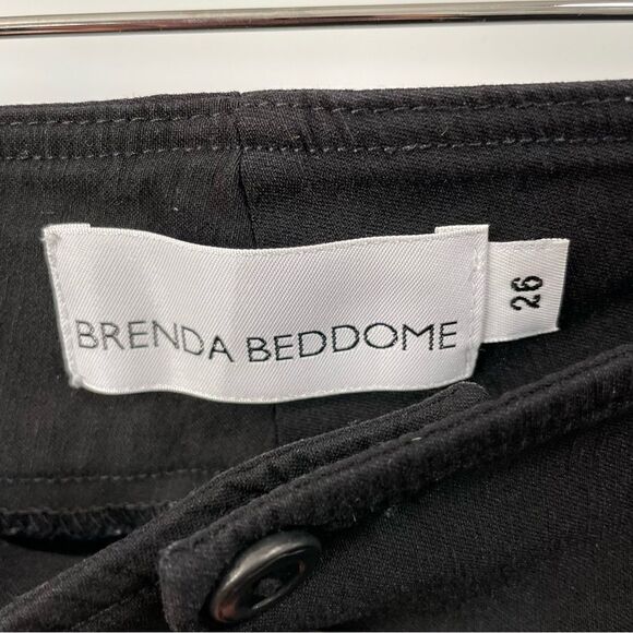 [26] Brenda Beddome Women’s Classic Black Straight Leg Business Casual Trousers - Picture 12 of 12